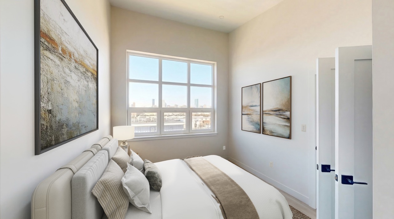 Bedroom — virtually staged