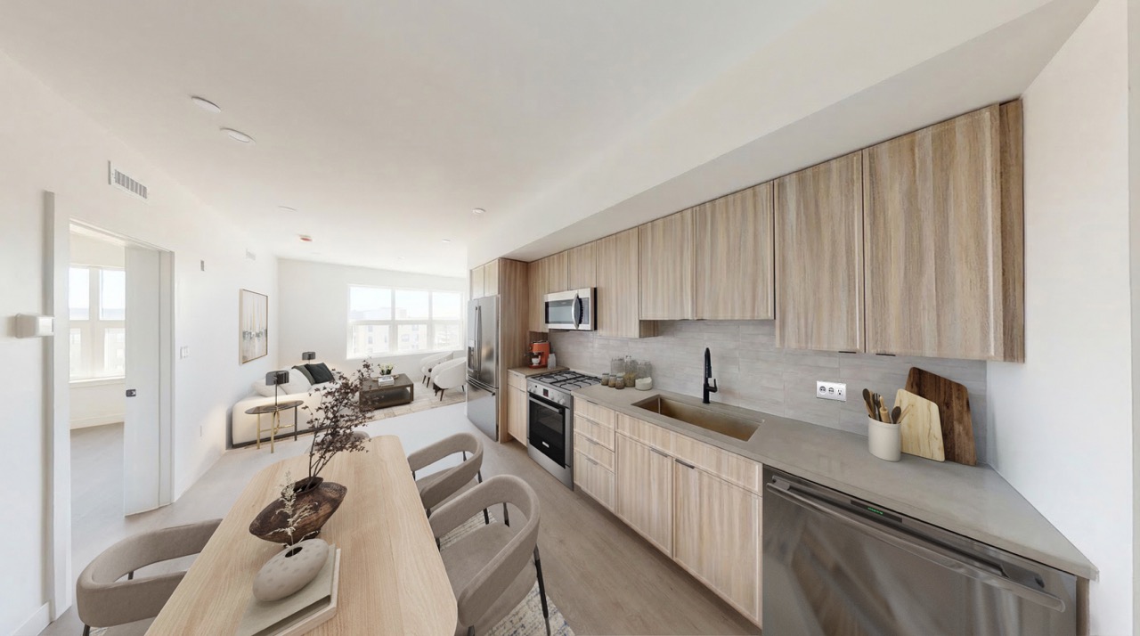 Kitchen — virtually staged